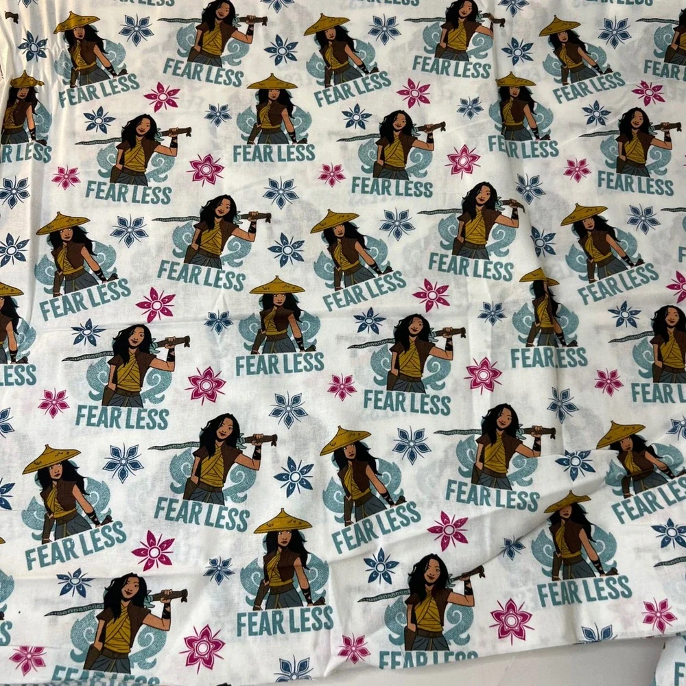 Disney Princess‎ Raya Fearless Cotton Fabric 44in x 4Yards Springs Creative 2021